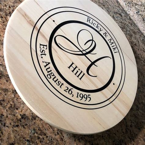 personalized lazy susan